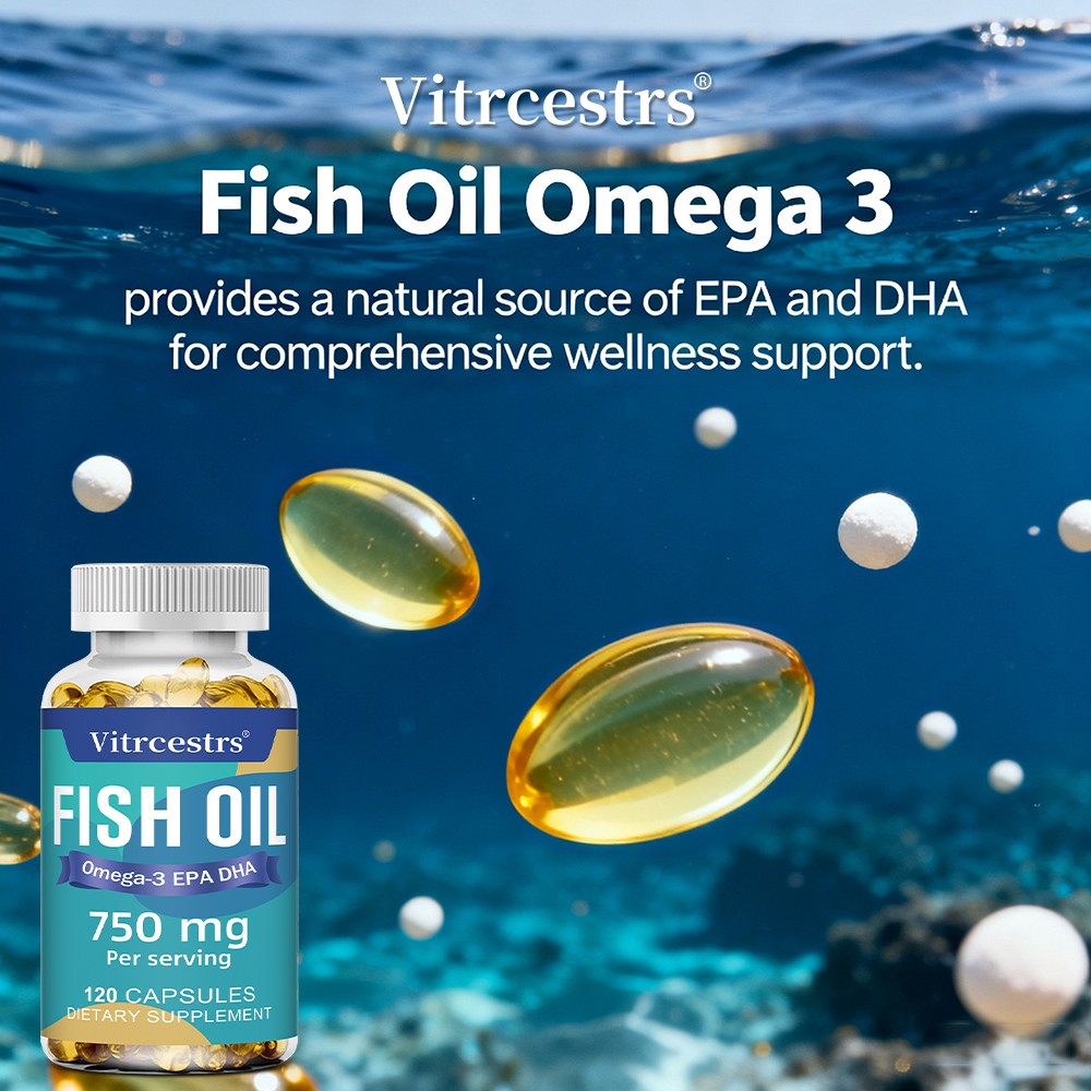 Fish Oil Supplement Fast Absorption Promote Joint Mobility,Reduce Aches & Pains
