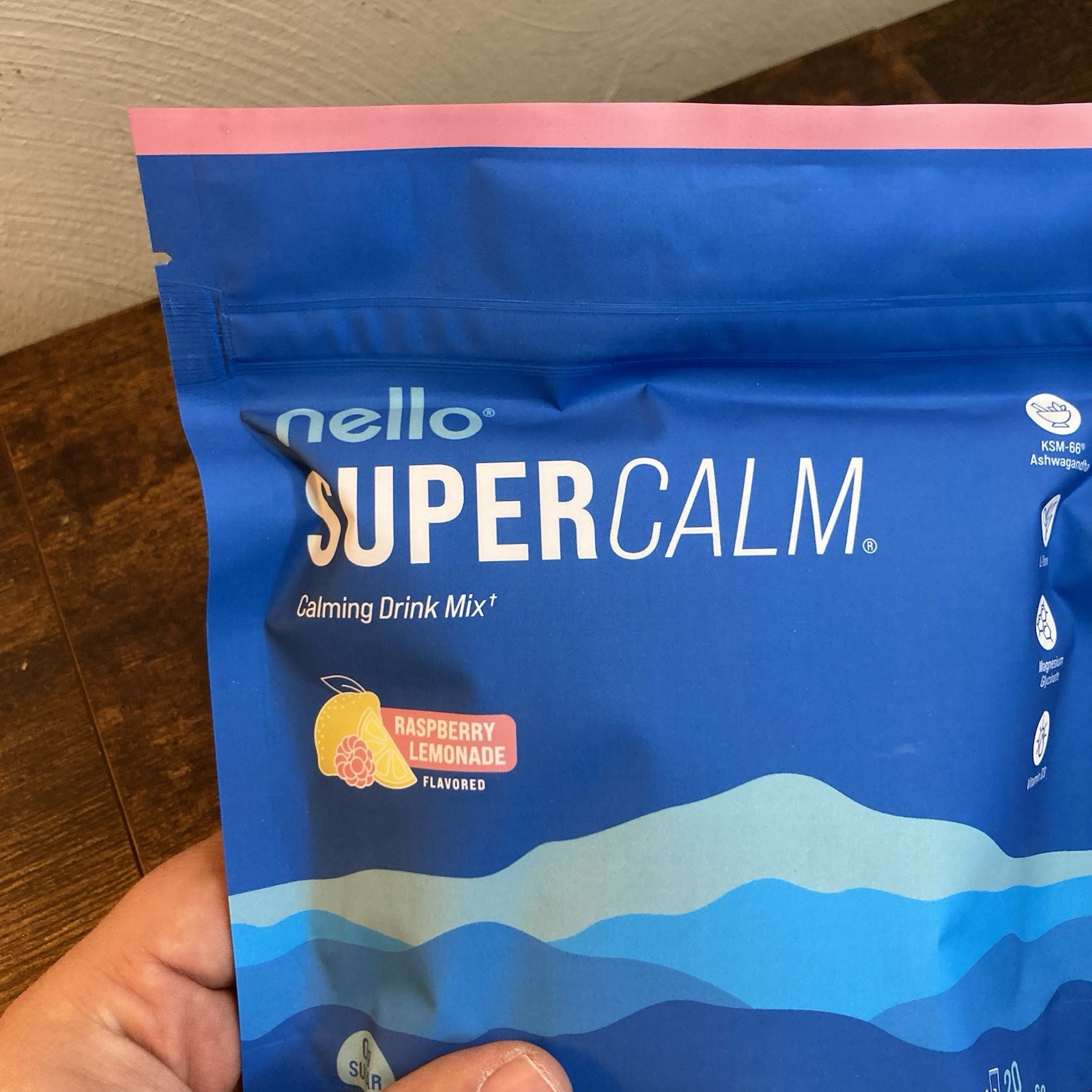Nello Supercalm Raspberry Lemonade 20 Packets