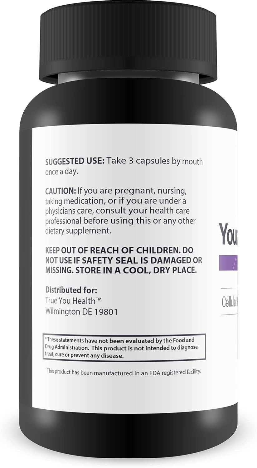 Young Body Max – Cellular Revitalizer Supplement – Support Youth & Longevity