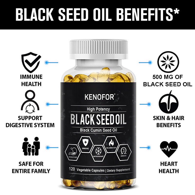 Original Black Seed Oil – Cold Pressed – Superfood for Hair and Skin – Non-GMO