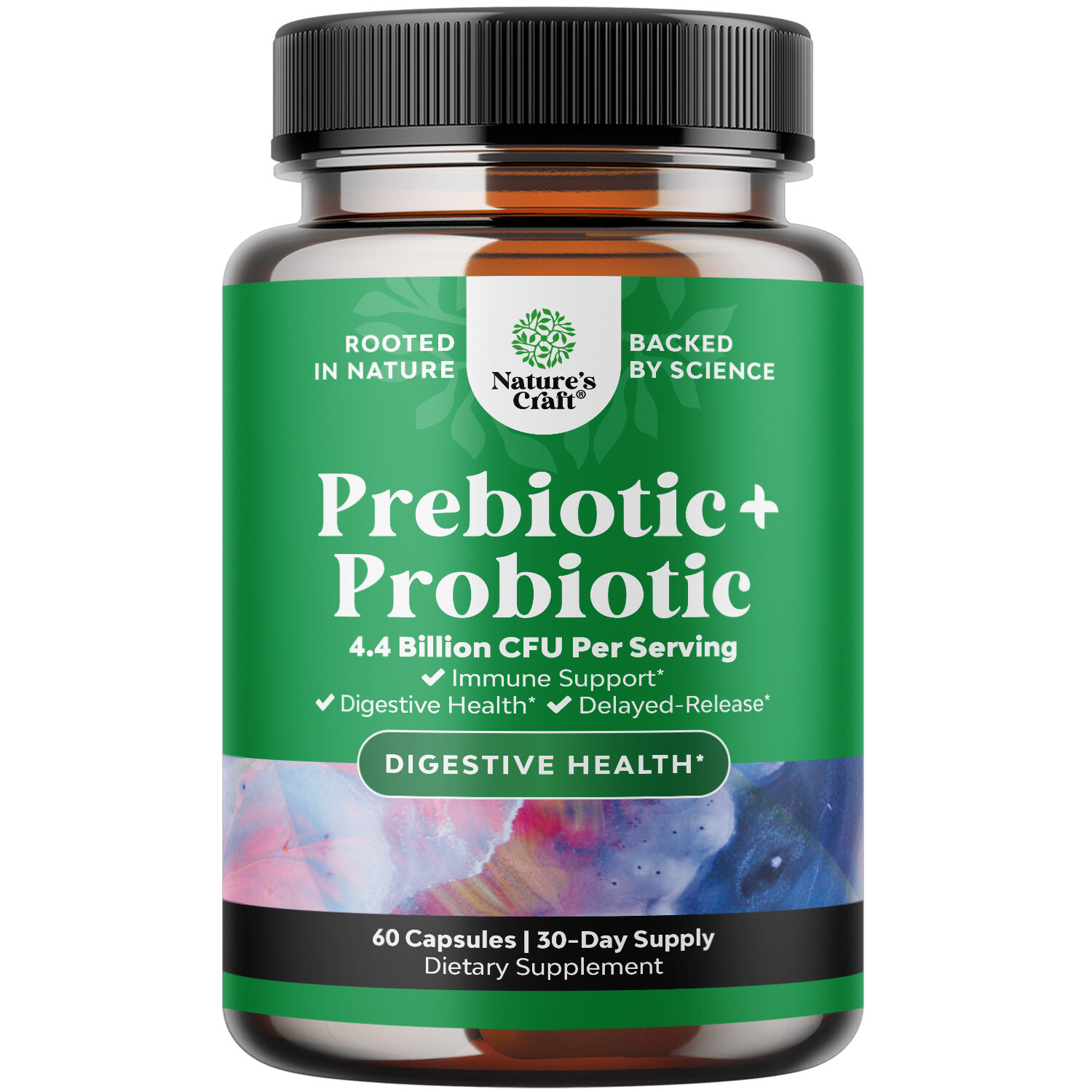 Prebiotics and Probiotics Gut Health Supplement – Super Potent Digestive Health