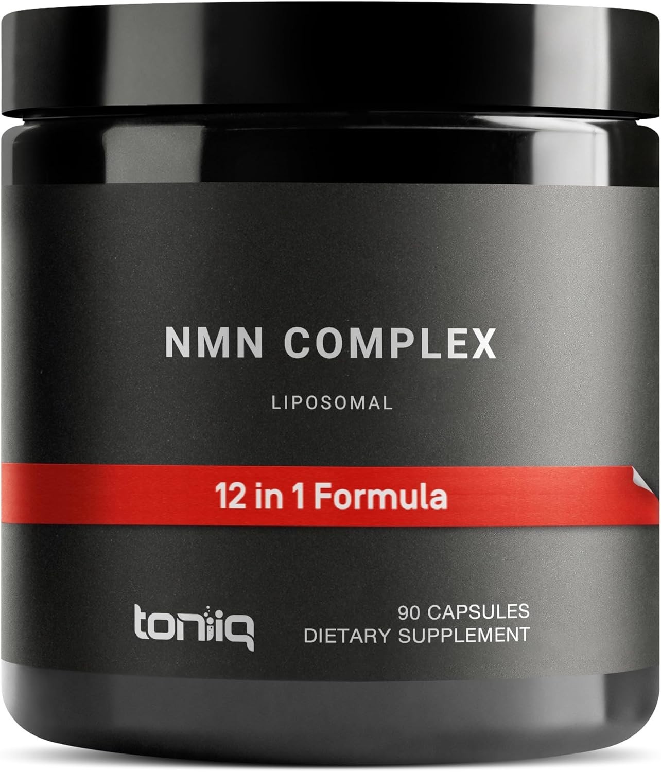 Toniiq 12-in-1 Complex 5 Liposomal Ingredients NAD+ Spermidine & Apigenin90ct