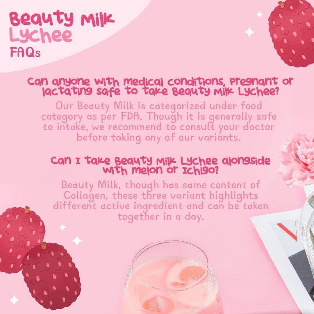 Dear Face Beauty Milk Premium Japanese Lychee (Louise Beauty Box 🇺🇸)