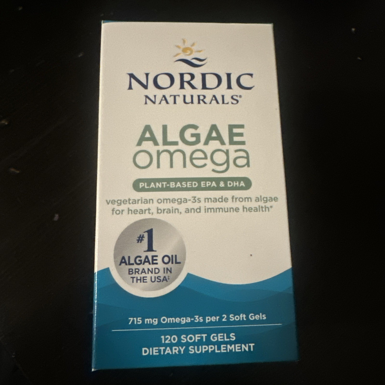 Nordic Naturals Algae Omega – 120 Soft Gels – 120 Count (Pack of 1), Multi