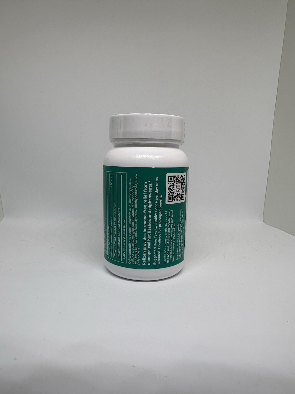2-Pack Bonafide Relizen Menopause Support Hot Flashes & Night Sweats 60 Tablets