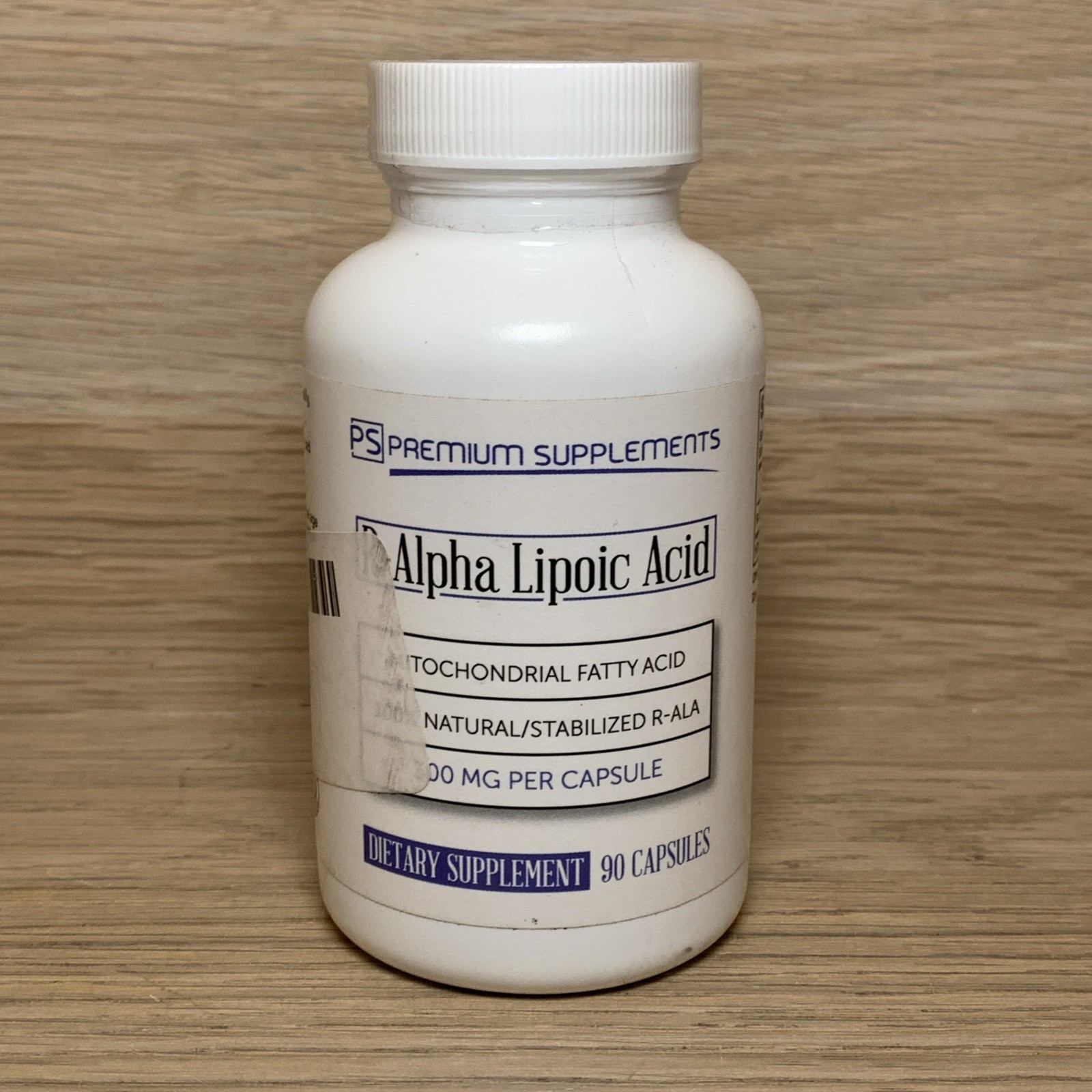 R-Alpha Lipoic Acid 300MG of Pure R-LIPOIC Acid 90 Count EXP 08/28/2026