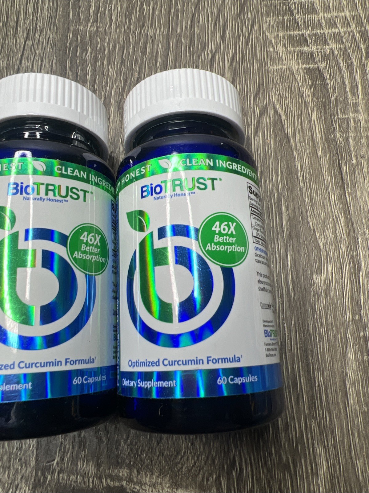 Lot Of 3 Biotrust Ageless Turmeric 60 Capsules New Sealed EXP 07/26