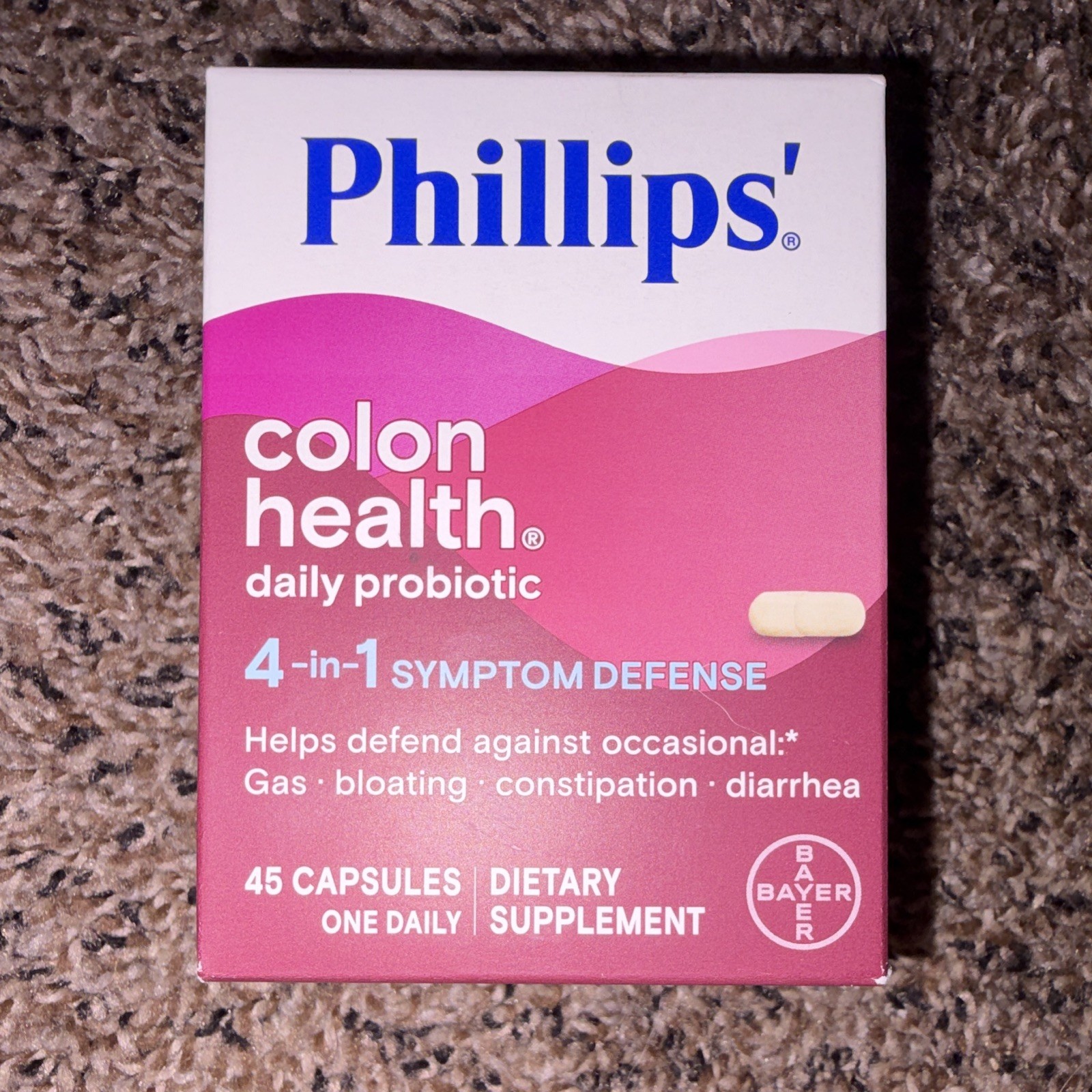 Phillips’ Colon Health Daily Probiotic 4-in-1 One Daily 3B CFU 45 Caps