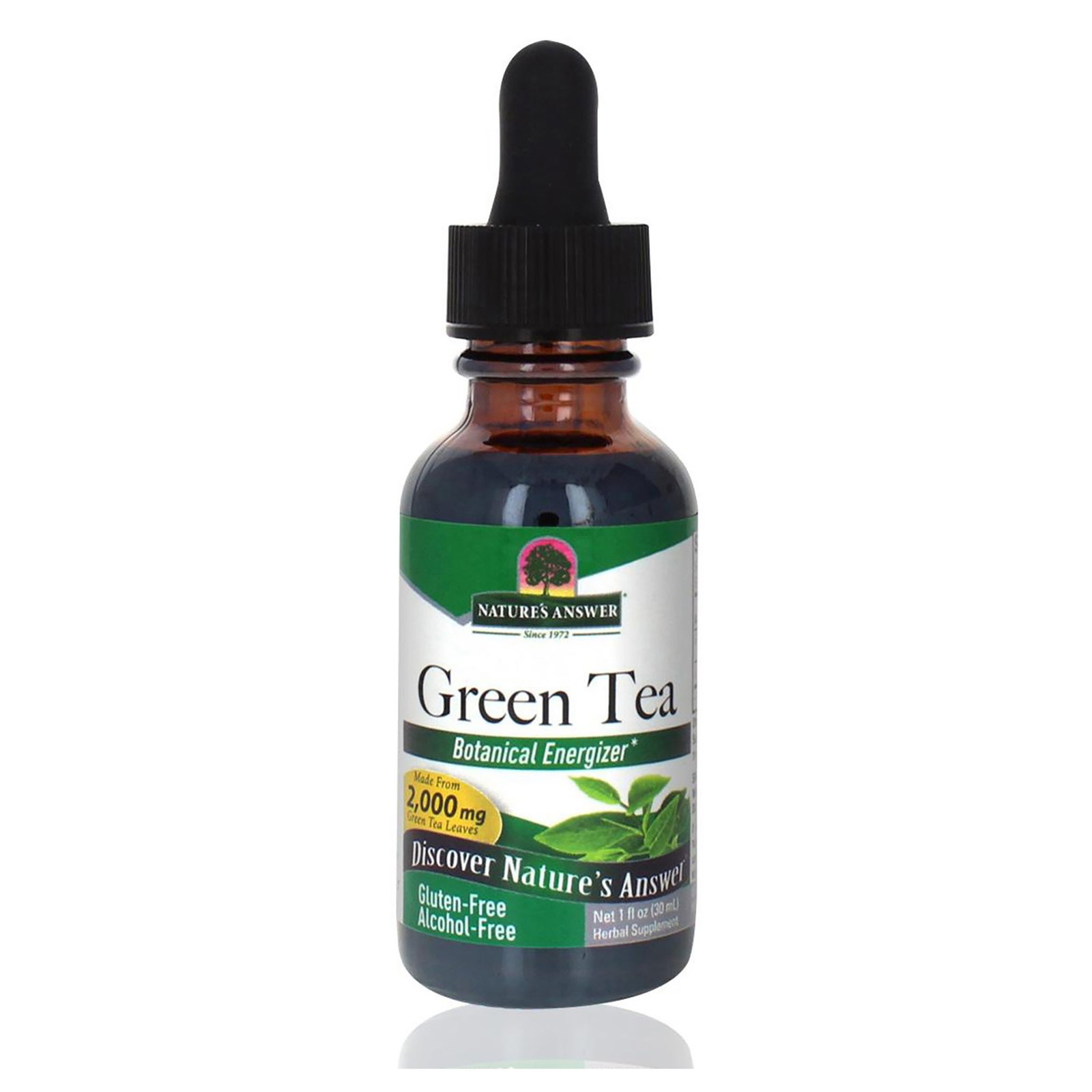 2 Pack Green Tea Extract AF – 2000mg by Natures Answer for Unisex – 1 oz