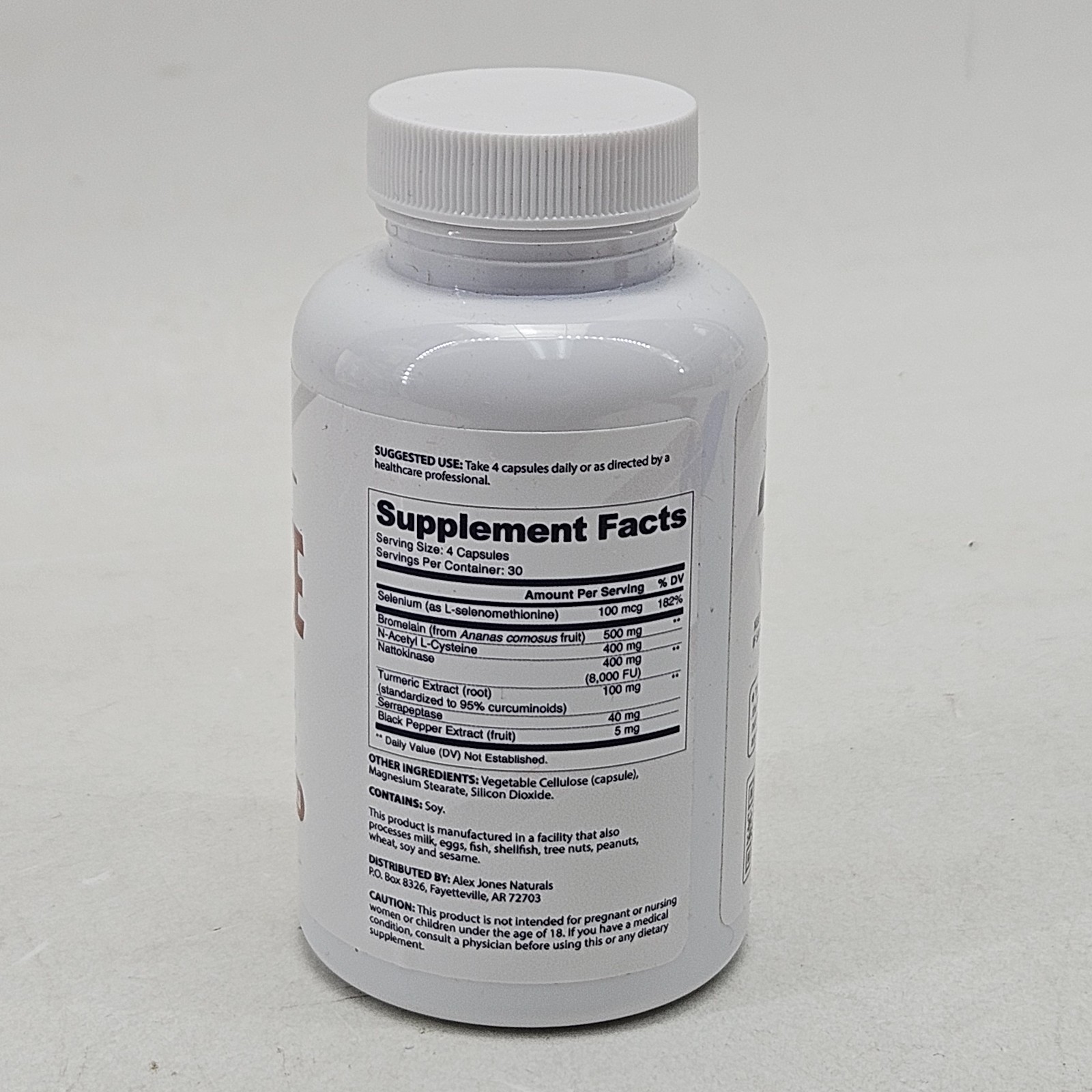 1 Bottle Ultimate Lifeforce – Triple-Action Spike Protein Detox by Alex Jones