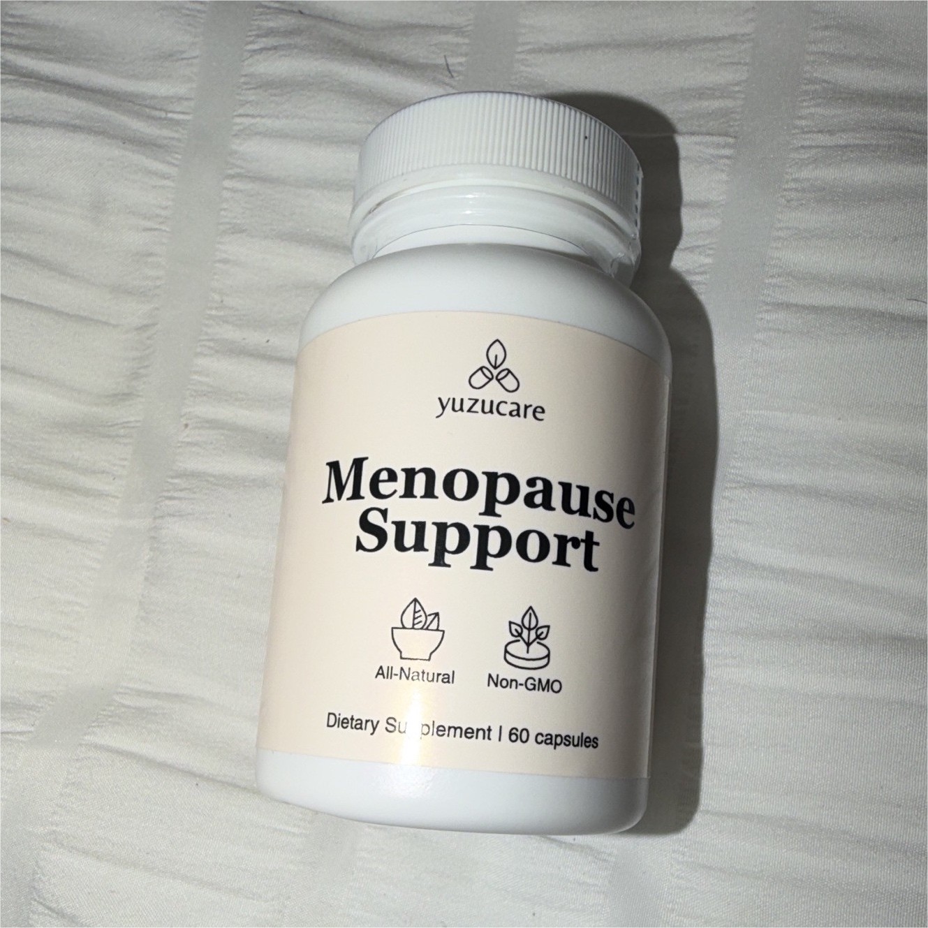 yuzucare Menopause Support 60 Capsules Non-GMO All Natural Exp 05/2030 Lot