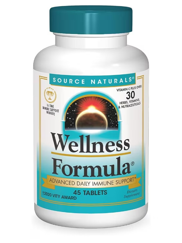 Source Natural Wellness Formula (Advanced Immune Support) 45 Tablets EXP:7/26