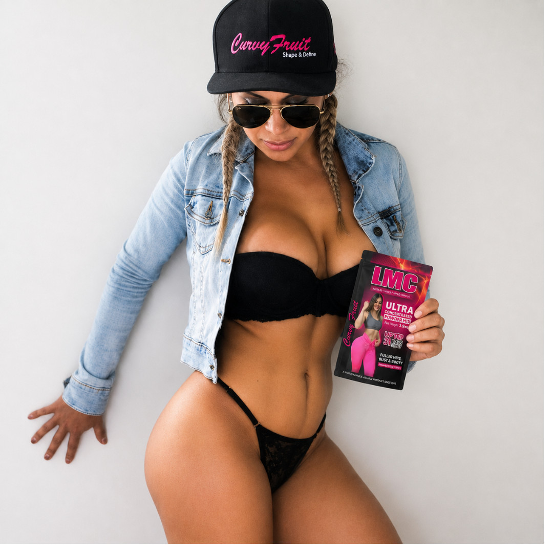 LMC: Aguaje Curvy Fruit, Maca Root + Hinojo Powder:BIGGER BUTT & BREAST in Weeks