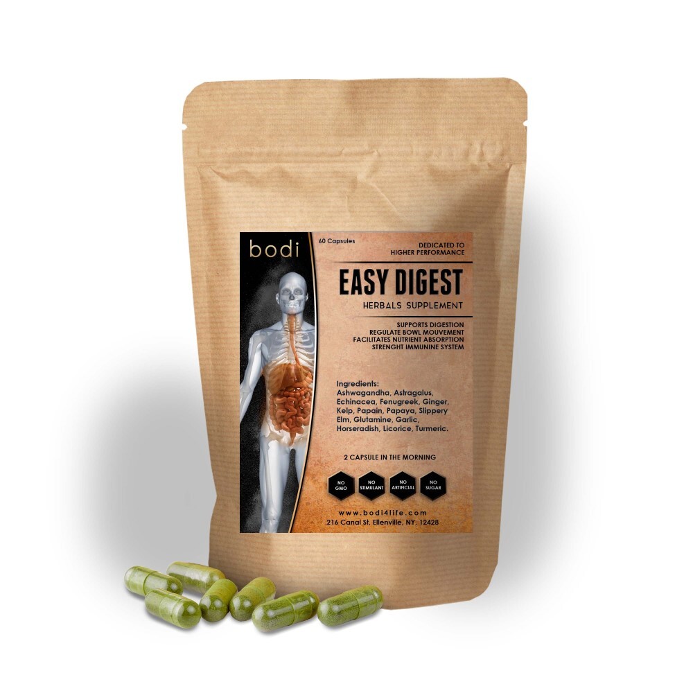 Easy Digest Capsule | 60 Capsules | 100% Pure Natural Hand Crafted
