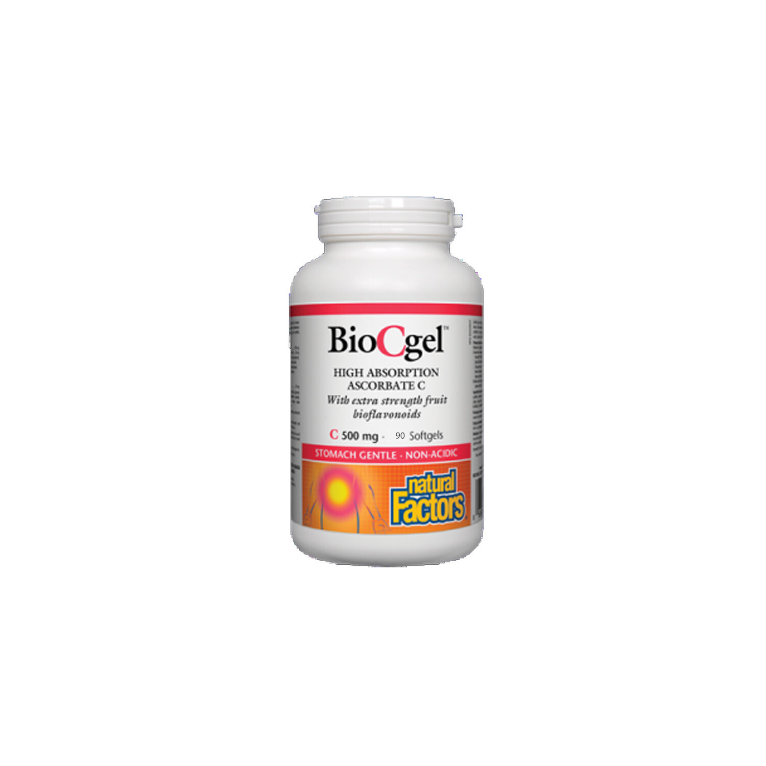 Natural Factors BioCgel with BerryRich 500 mg, 90 Softgels