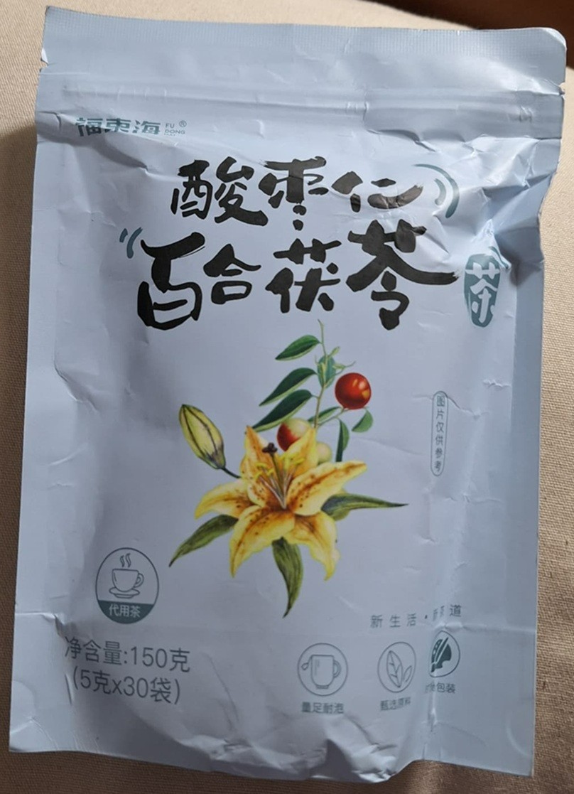 Semen ziziphi spinosae TEA 30 bags 5g per bag, expires 07/2026