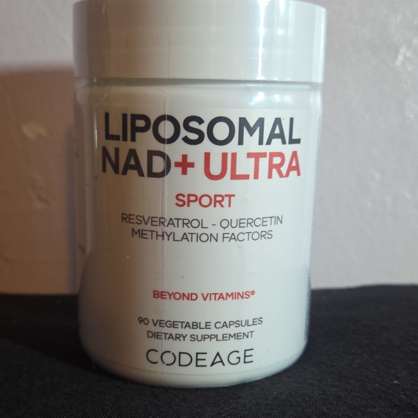 Codeage Liposomal NAD+ Ultra Sport Resveratrol Quercetin 90 Veg Capsules