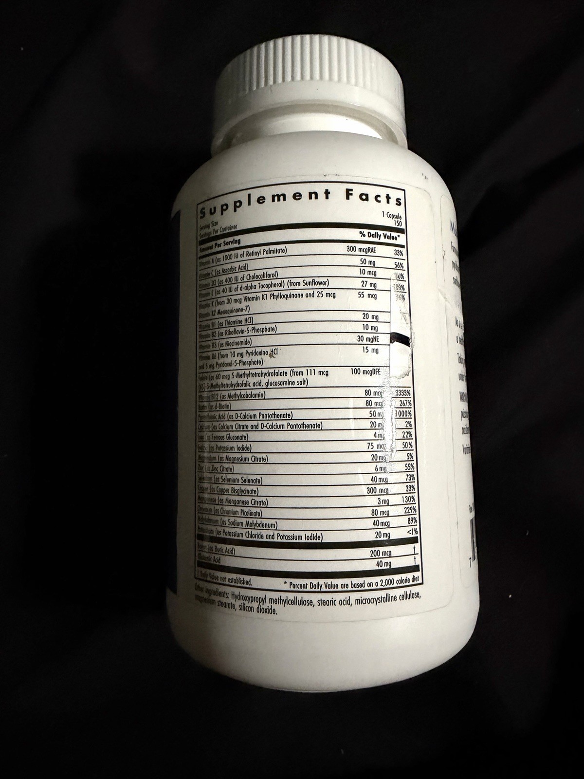 Allergy Research Group – Multi-Vi-Min – 150 Vegetarian Capsules – Exp 07/2026