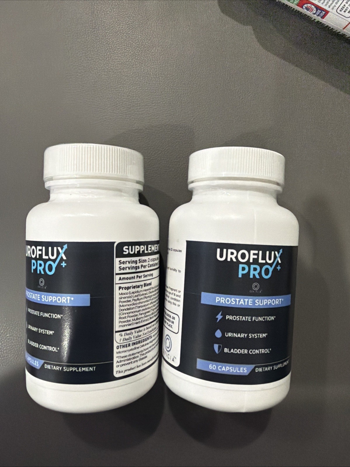 UroFluxPro Daily Wellness Supplement Made in USA Premium Support Lot Of 2