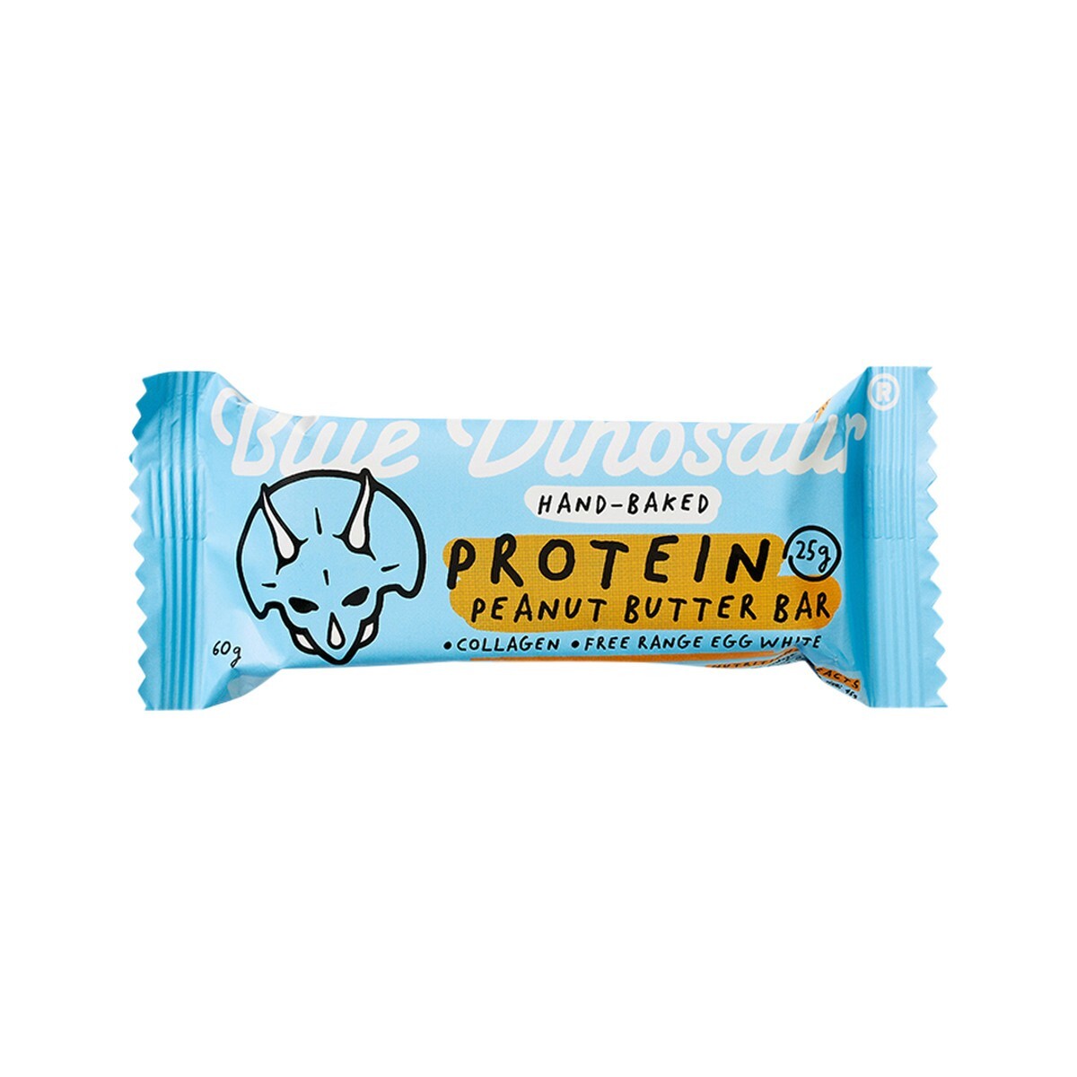 New Blue Dinosaur Protein Bar Peanut Butter 60g x 12 Bars