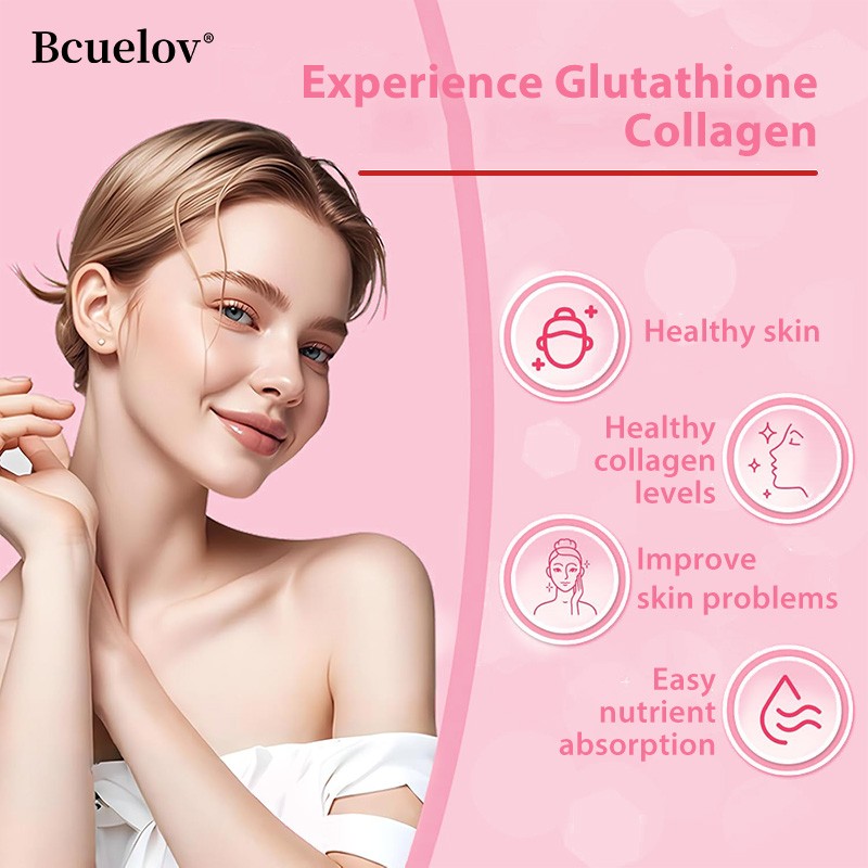 Glutathione Collagen Gummies-With Vitamin C & Biotin,for Radiant Skin&Anti-Aging