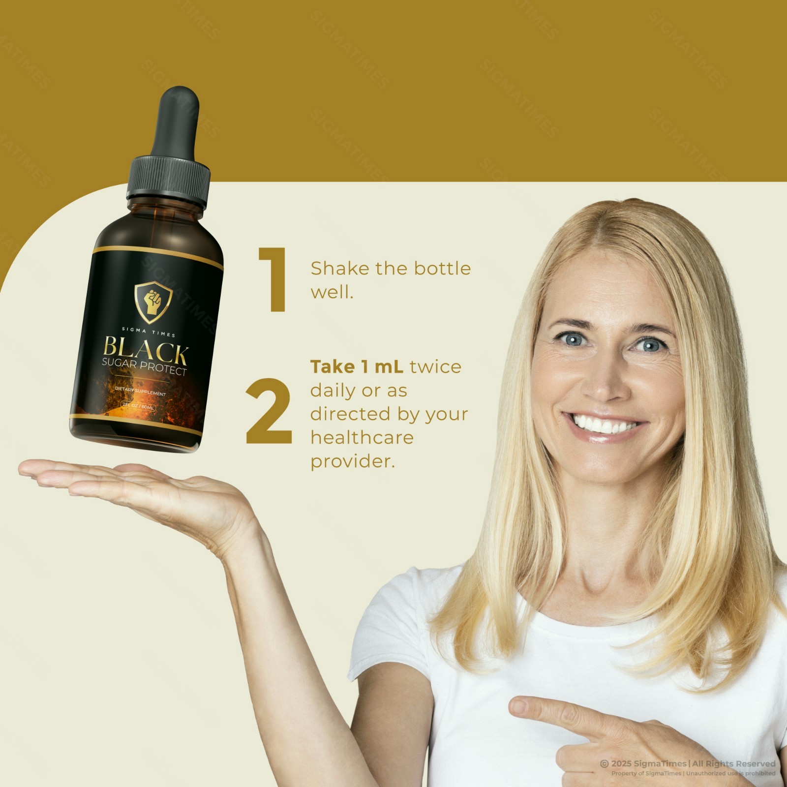 Black Sugar Protect Drops, For Healthy Blood Support & Circulation (30 servs)
