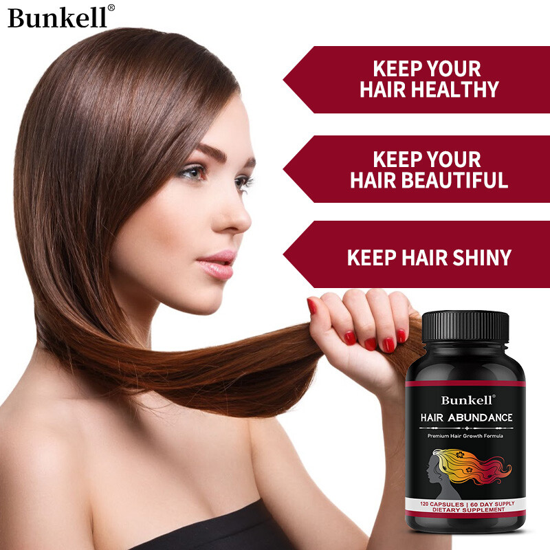 Hair Abundance | Hair Growth Vitamins for Stronger Hair, Skin & Nails