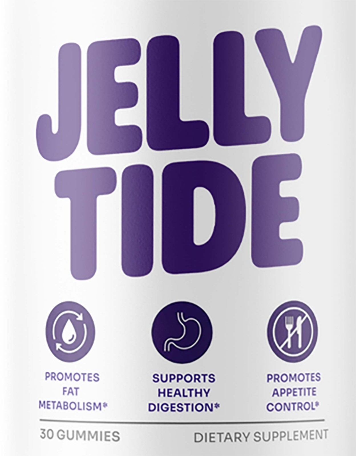 Jelly Tide Weight Support Dietary Supplement 30 Gummies Genuine Jelly Tide