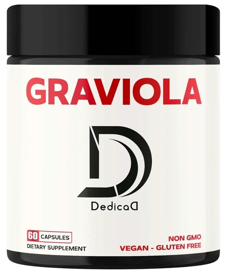 Pure Graviola Soursop Capsules Organic – 1000Mg Per Serving 60 Count………256