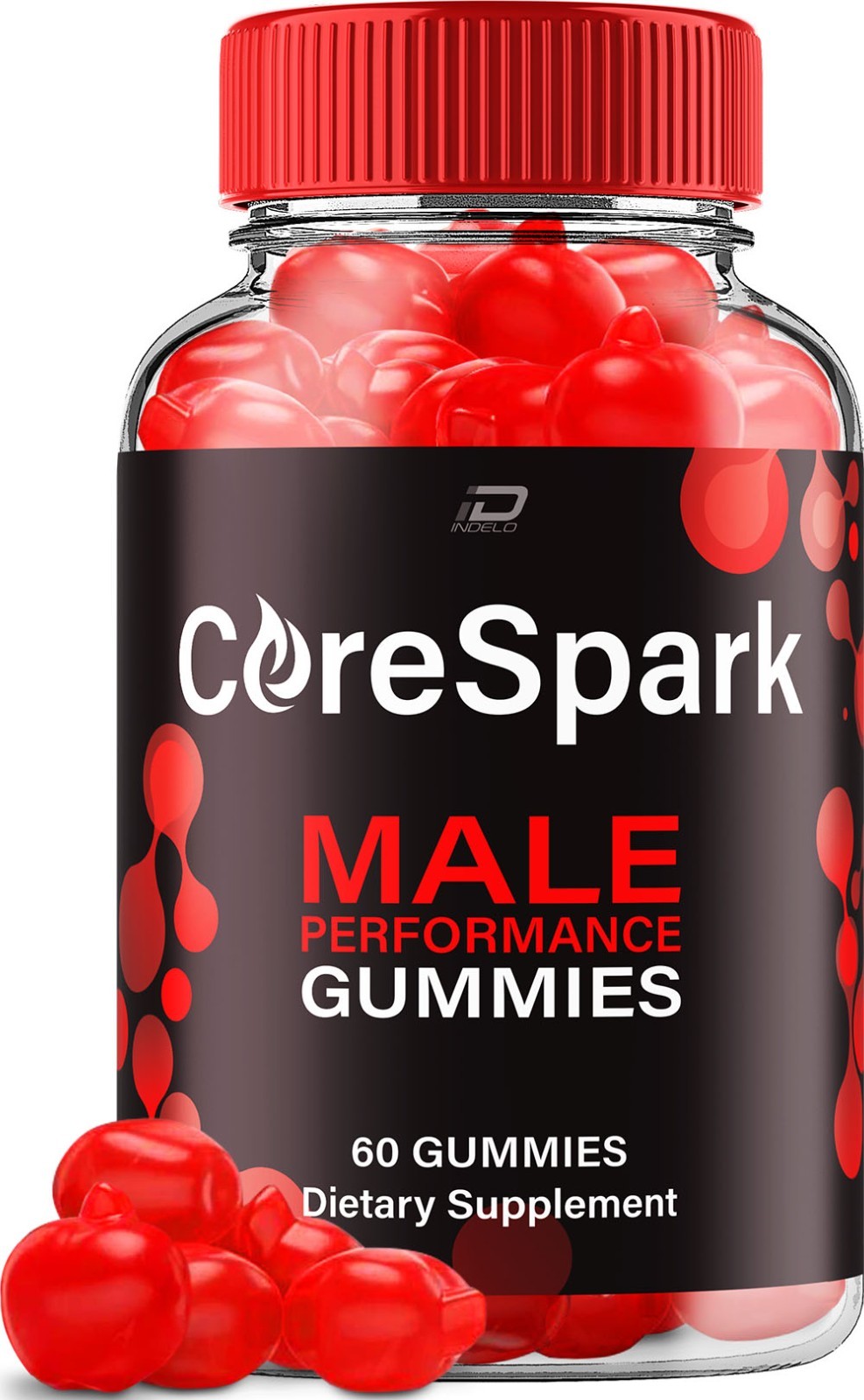 (1 Pack) Core Spark Gummies for Men – CoreSpark Male Gummy All-Natural Chewable