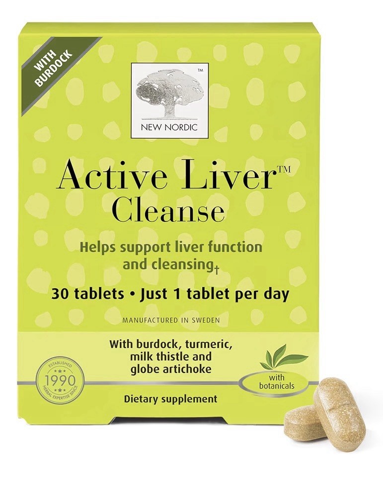 NEW NORDIC Active Liver Cleanse Liver Function And Cleansing 30 Day Supply