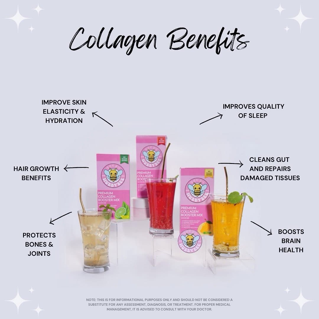 HUBBYBEE Premium Collagen Booster Mix – 10 sachets/box (18g)