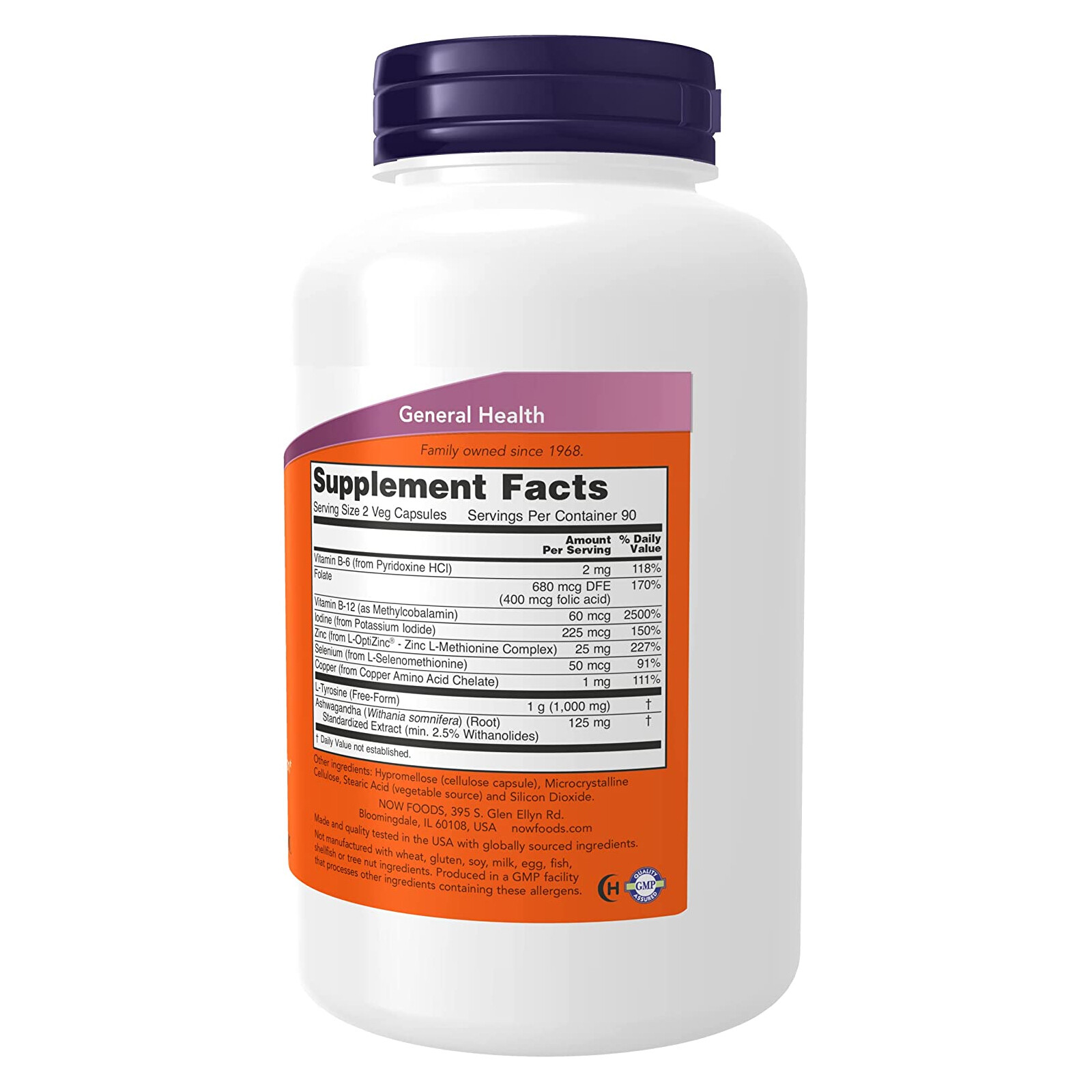 NOW FOODS Thyroid Energy 180 Veg Capsules