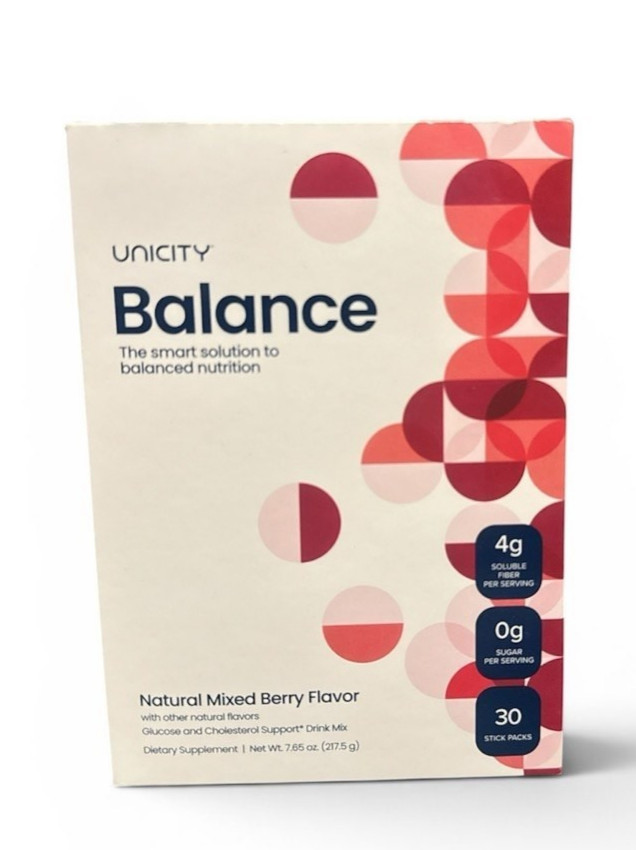 Unicity Balance Natural Mixed Berry (30 Packets) – 100% Authentic