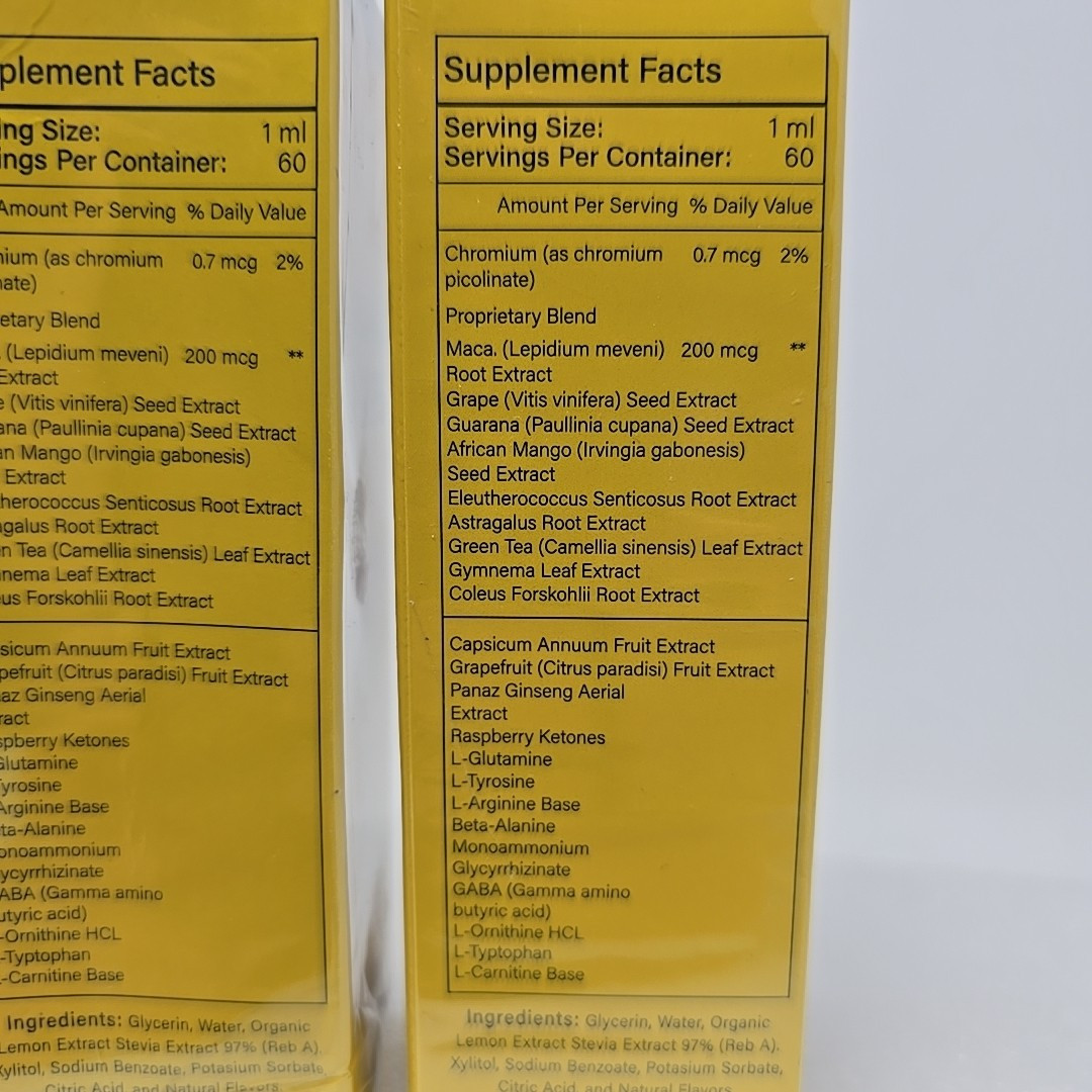 2 Banana Drops for Weight Loss Liquid Supplement Banana Drops Dietary Supplement