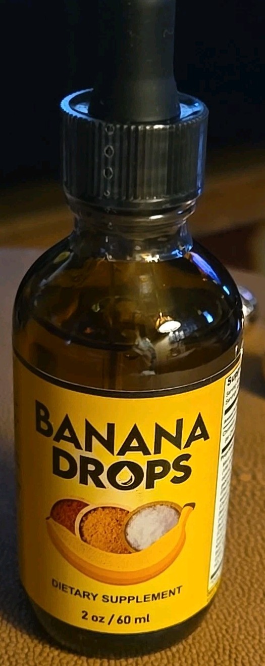 Banana Drops Advanced High Potency Formula, Liquid Supplement (1 Pack)