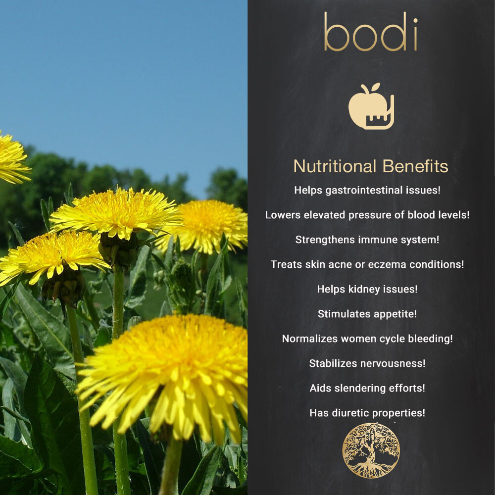 Dandelion Leaf Powder | 4oz to 5lb | 100% Pure Natural Hand Crafted