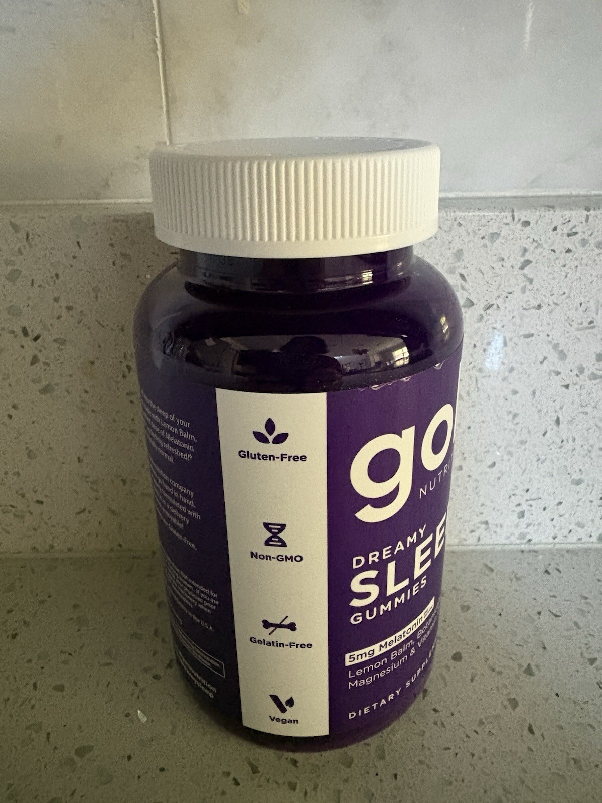 Goli Sleep Gummies 5mg Melatonin 60ct Vegan Kosher Mixed Berry