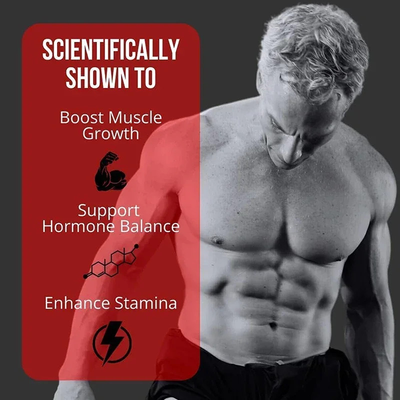 Muscle Builder for Men 30+ – Boost Strength and Endurance