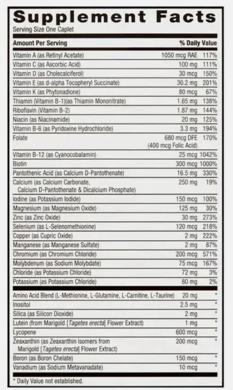 GNC Mega Men Essentials – One Daily Multi Vitamin 60ct.Exp.05/2026