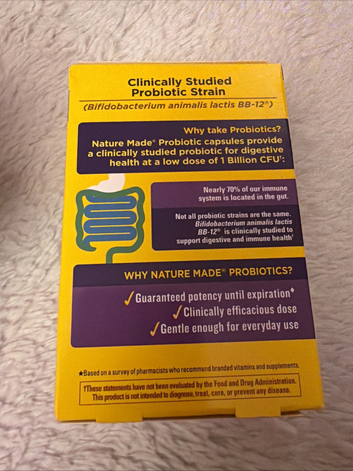 Nature Made Probiotics 1 Billion CFU 30 Ct. Supports Digestive Health Exp. 6/27