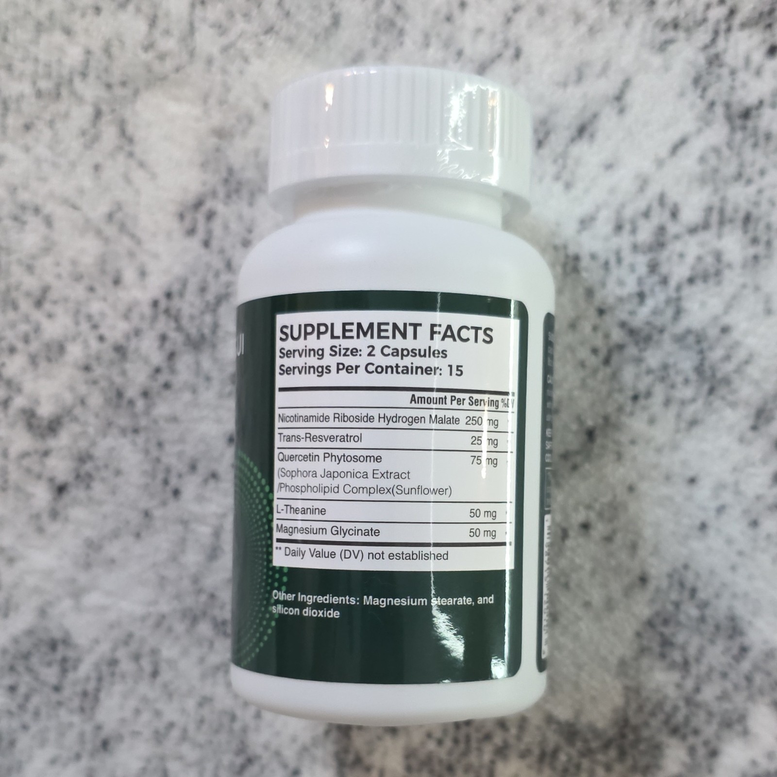 GUI Wellness NAD+ Nicotinamide Riboside 5-in-1 30 Capsules Exp 12/2028
