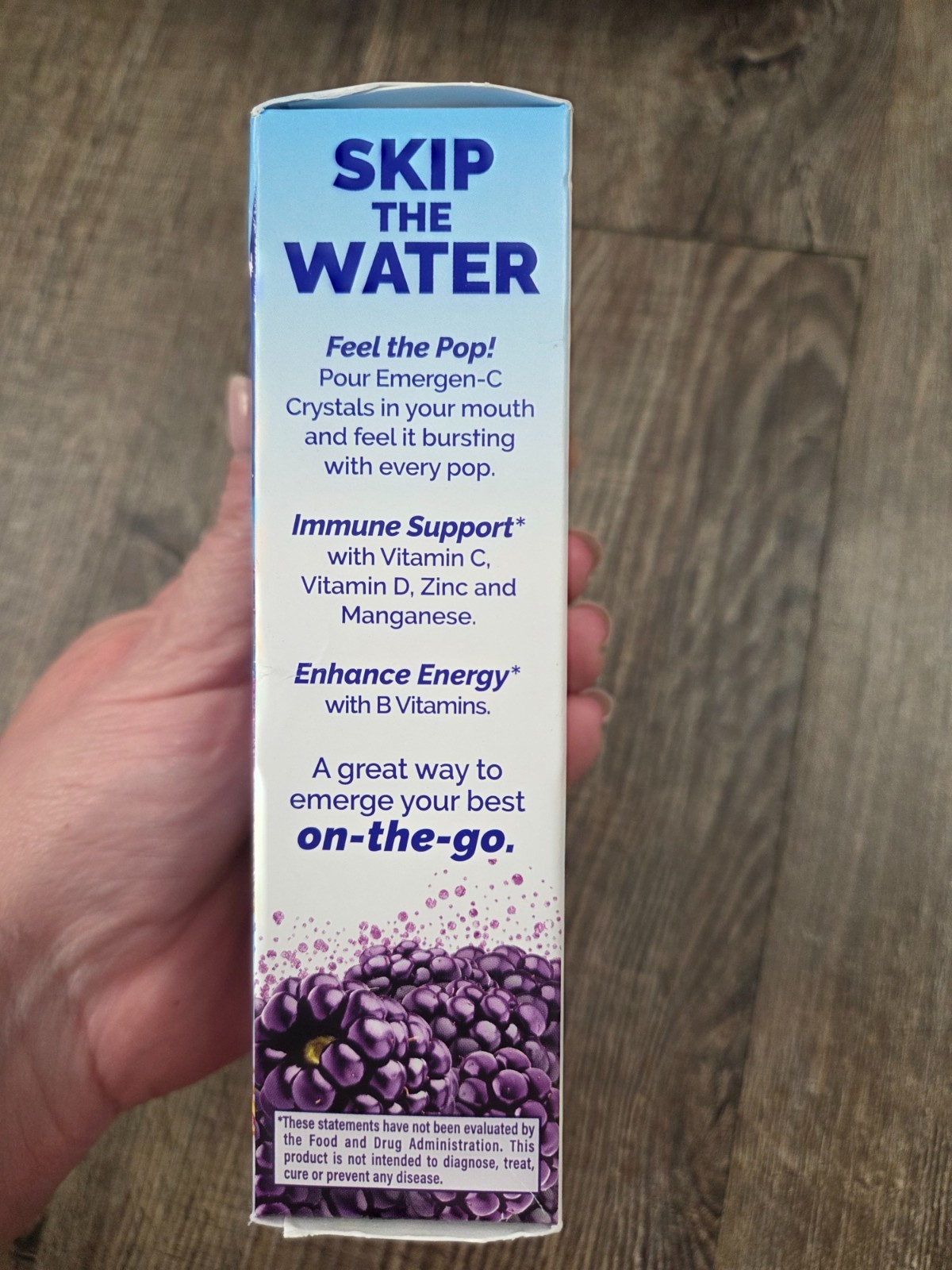 Emergen-C Immune+ Crystals On-The-Go 500mg Berry Lemonade 3 Boxes Packs 10/26
