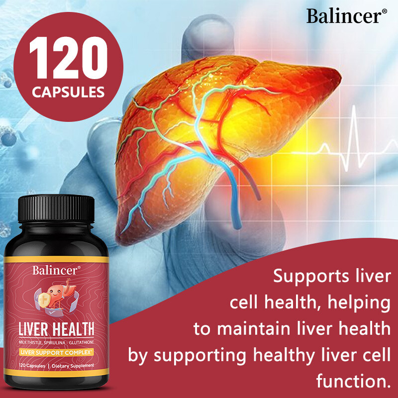 Milk Thistle Extract Natural Liver Cleanse Nutrient Absorption 30-120 Capsule