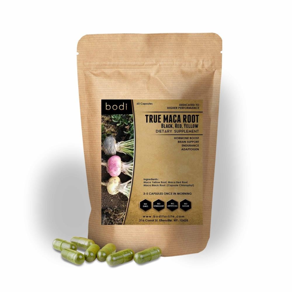 True Maca Root Capsule 100% Pure Natural Hand Crafted