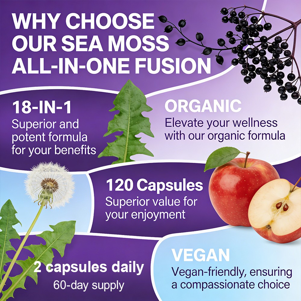 Mineral and Vitamin Multi-Capsule 30/60/120Caps Support Bone &joint Digestive