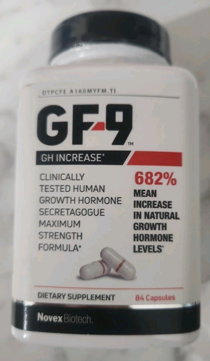 Novex Biotech GF-9 GH Increase Dietary Supplement 84 Capsules