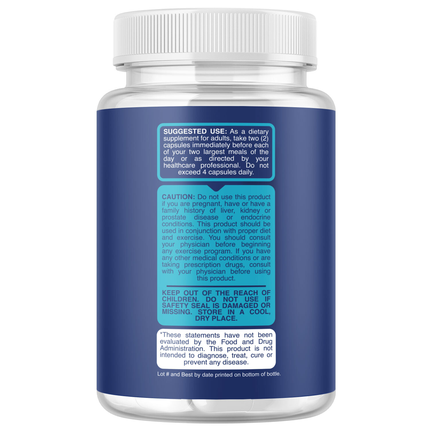 White Kidney Bean Extract Capsules – Ultra High Potency Optimized Extract 120ct