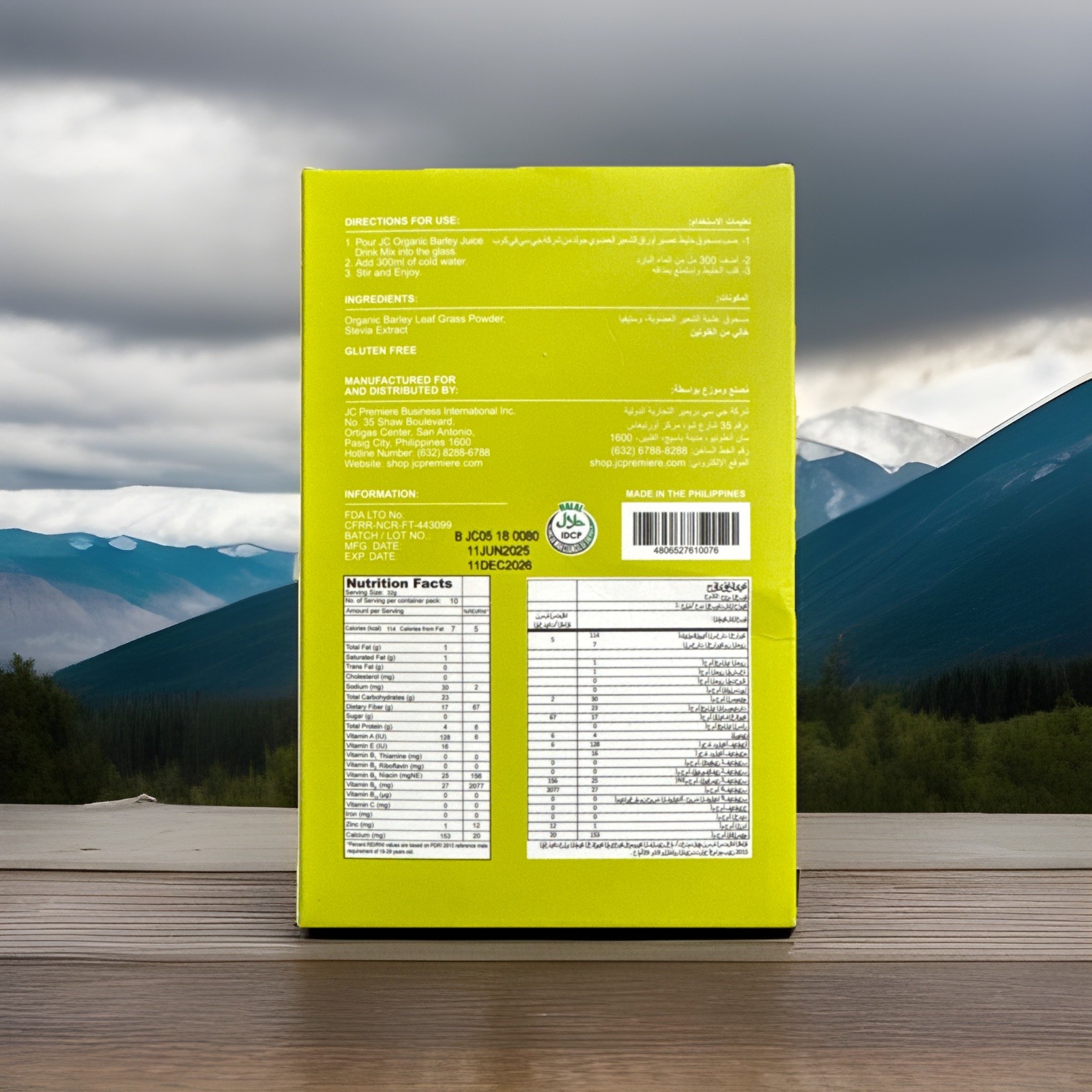 JC Organic Barley New Zealand