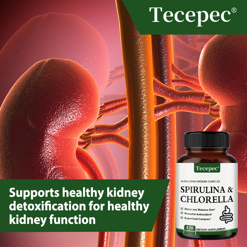 Spirulina Chlorella Capsules – Green Superfoods for Energy and Metabolic Health